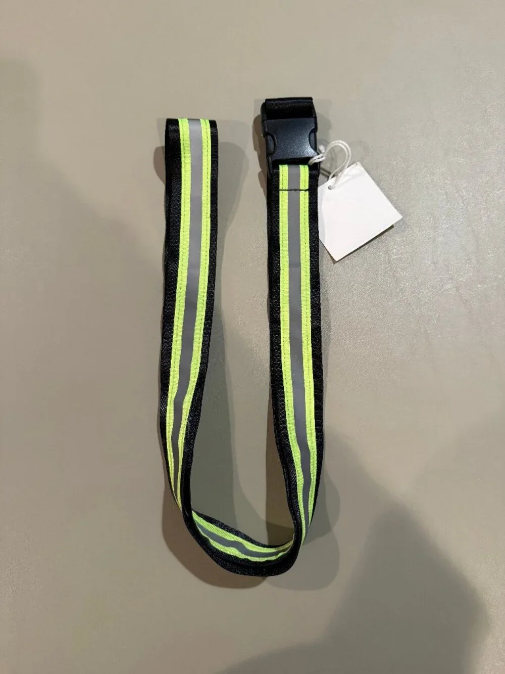 Petals and Peacocks High-Visibility Reflective Extended Buckle Belt